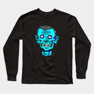 8-Bit Zombie - Variant 2 Long Sleeve T-Shirt